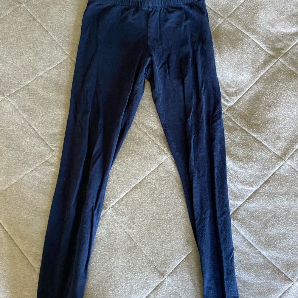 i am selling both of these leggings (blue & black)